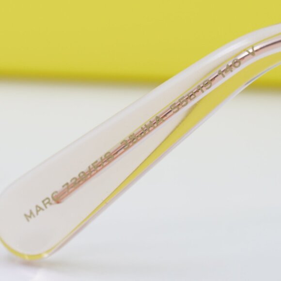 Marc Jacobs MARC 728/F/S 035J HA Geometric Sunglasses - Brown/Gold/Brown - Picture 9 of 9